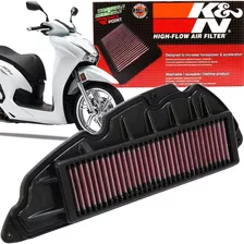 Filtro De Ar K&n Kn Honda Sh300i Sh300 Sh 300i 300 Sport