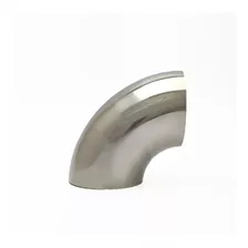 Curva Inox Polida 2,5 Polegadas (63,5mm) 90 Graus Para Solda