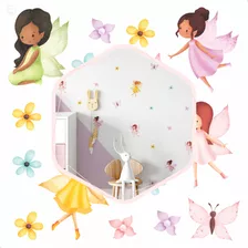 Adesivo De Parede Decorativo Infantil Quarto Menina