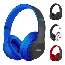 Fone De Ouvido On-ear Sem Fio Xtrad Extra Bass Lc-815 Lc-815 Azul