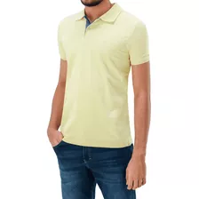 Camisa Social Gola Polo Masculina Manga Curta Ogochi