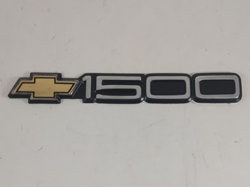 Emblema Letrero Chevrolet 1500 1985 1986 87 88 89 1990 1991 Foto 2