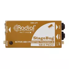 Caja Directa Radial Pasiva Stagebug Sb-4 Di Piezoelectric