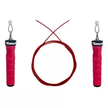 Corda De Pular Speed Rope Vermelho - Kmaker