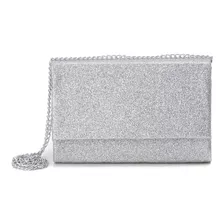 Clutch Linda Para Casamento Formatura Brilhante Com Alça Tr