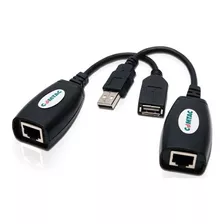 Extensor Usb Via Cabo De Rede - Usb Para Rj45 - Comtac 9312