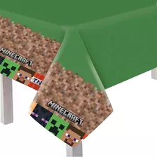 Toalha De Mesa - Festa Minecraft