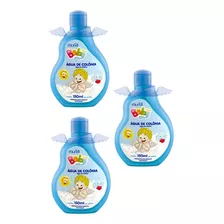 Kit 3 Água De Colônia Infantil Baby Perfume 150ml Muriel