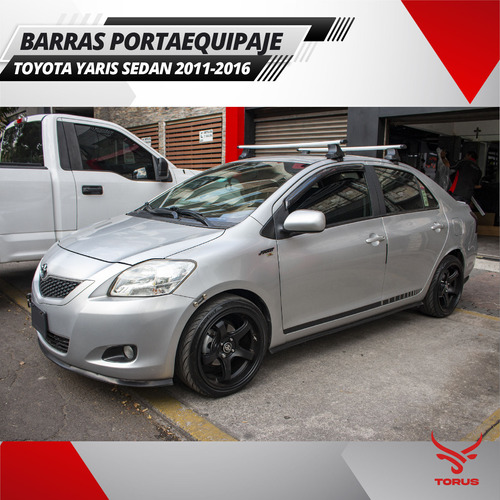 Barras Portaequipaje Toyota Yaris Sedan 2014 2015 2016 Torus Foto 6