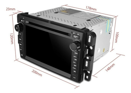 Android Dvd Gps Gmc Chevrolet Wifi Bluetooth Radio Hd Usb Sd Foto 7