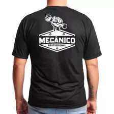 Camiseta Mecanico Uniforme Profissional Camisa Trabalho 