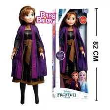 Boneca Princesa Anna Articulada Grande 82cm Frozen 2 My Size
