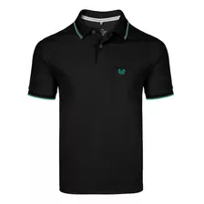 Camisa Polo Masculina Básica Com Bolso Vilejack Vmgp0010