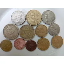 Colección De Monedas Antiguas De México, Guatemala, E.u.a