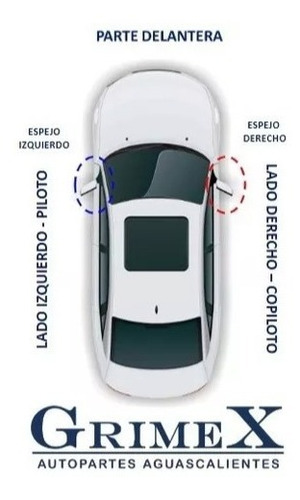 Espejo Nissan Armada 04-05-06-07-08-09-10-13-15 Elect Cromo Foto 5