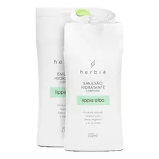 Emulsão Hidratante Lippia Alba Herbia 200 Ml