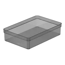 Organizador De Cajón Clear 22,5 X 15 X 5,6 Gris