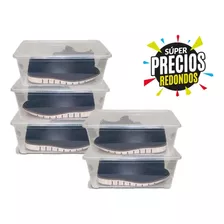 Cajas Organizadoras Zapatos Colobox Vista N2 X 5u Colombraro