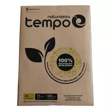 Resma De Hojas A4. 500 Hojas Beige 75gr. Naturaleza Tempo