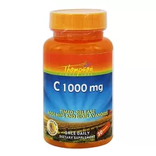 C Con Rose Hips 1000 mg (timed-release) Thompson 30 pestañas