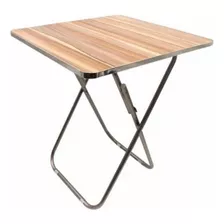 Mesa Plegable Portatil Para Exterior Comedor 80x80