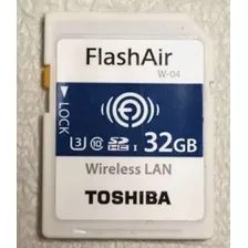 Flashair W04 (4ta Generación) Sdhc U3 Class 10 32gb Wlan