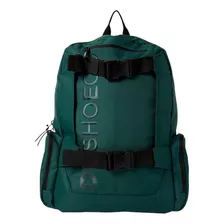 Mochila Dc Shoes Hombre Caballero Chalkers Verde Skate Backpack Diseño De La Tela Poliéster