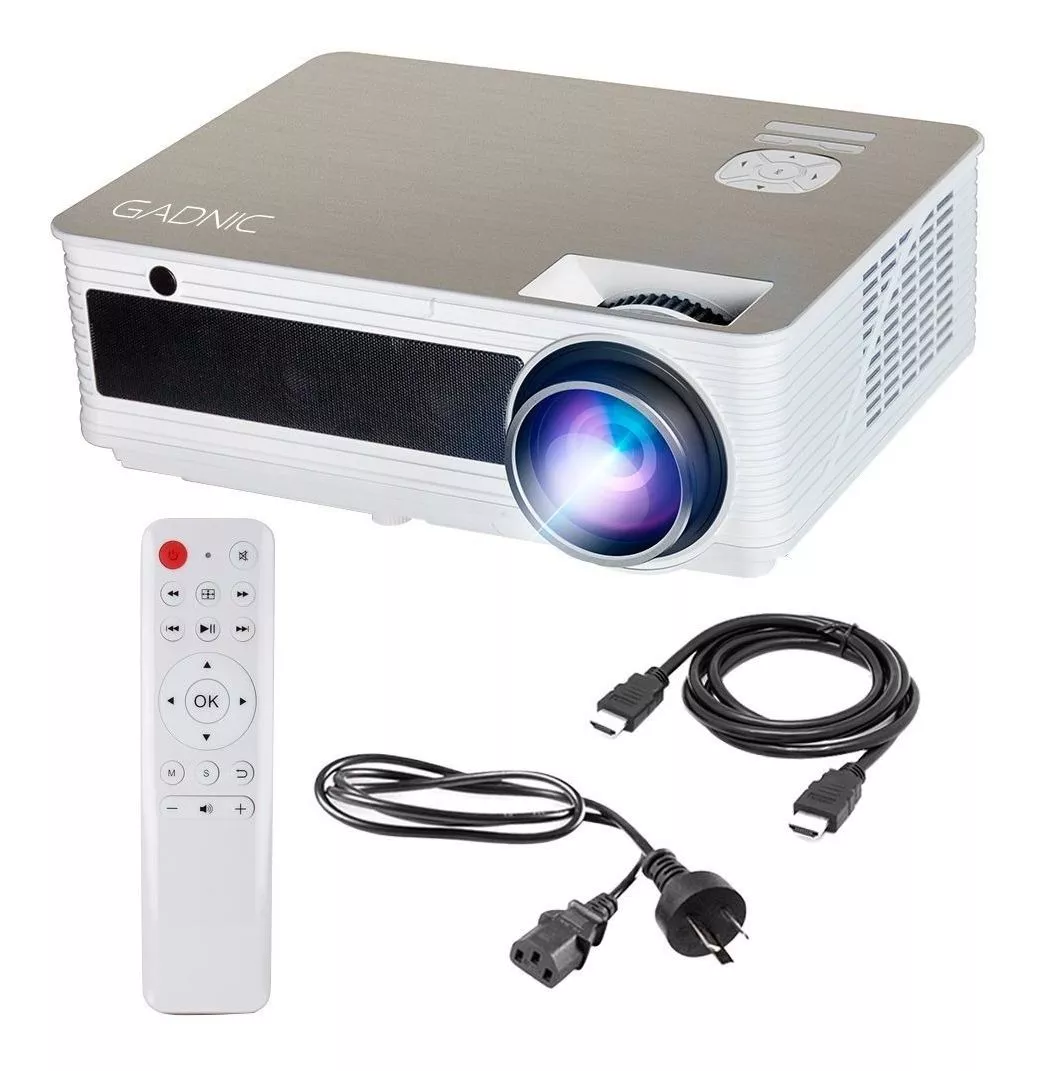 Proyector Gadnic Pro View 5000 5000lm Blanco