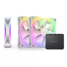 Kit De Ventiladores Nzxt F120rgb Duo De 3 Ventiladores Rf-d12tf-w1 Led Rgb