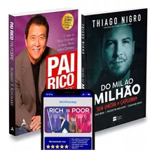  Pai Rico, Pai Pobre E Do Mil Ao Milhão App Baseada No Livro