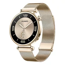 Smartwatch Huawei Watch Gt 4 41mm Con Correa Milanés Dorada