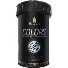 Ração Para Peixe Colors Black Line Granulado 380g