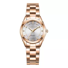 Relógio Impermeável Chronos Fashion Quartz Ladies