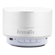 Mini Caixa De Som 6w Portátil Bluetooth Prata Lemon Easy