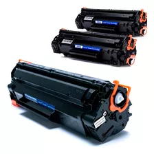 Kit 3 Toner Compatível Premium P1102w 1102w 1102