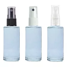 10 Frascos Vidro Para Perfume 60 Ml Válvula Spray Decants