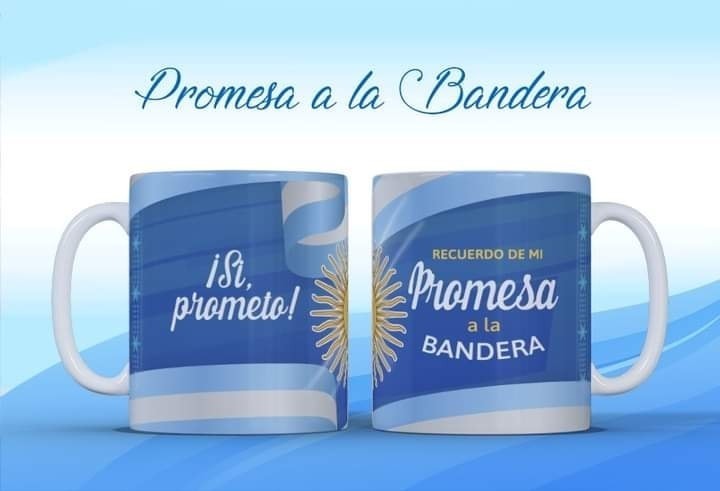 Plantillas Diseño Tazas - Promesa A La Bandera Kit 2022