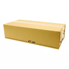 Caja Carton E-commerce 41x20x10 Cm Envios Paquete 25 Piezas