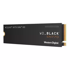 Disco Solido Ssd 500 Gb Nvme Western Digital Black Sn770