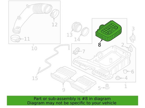 Filtro Aire Motor Audi Q7 Q8 Vw Touareg 3.0 2015-2020 @ Foto 5