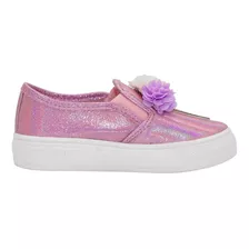 Tenis Niña Unicornio Glitter Tropicana 93291 Rosa 12-21.5