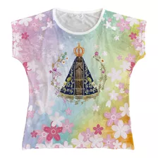 Blusa Religiosa Bata Feminina N Senhora Aparecida Bta042