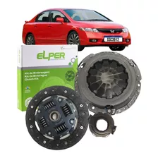 Kit Embreagem Elper Honda Civic 2.0 16v 2007 Até 2011