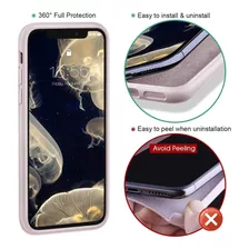 Milprox - Funda Para iPhone 11 Con Protector De Pantalla, Ge