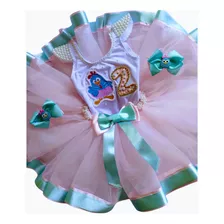 Roupa De Aniversário Da Galinha Pintadinha Conjunto De Tutu