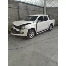 Vw Amarok Highline 2.0 Tdi 4x4 - 2011 Chocado En Marcha