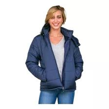 Campera Puffer Niza Premium Capucha Desmontable