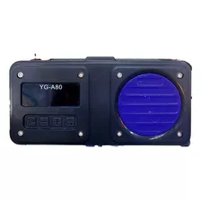 Parlante Solar Recargable Radio Fm Linterna Usb Sd Inalabric