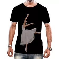 Camiseta Camisa Balé Ballet Bailarina Dança Classica 3