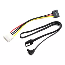 Dzs Elec 1 Cable Adaptador De Corriente Ide Molex Macho De 4